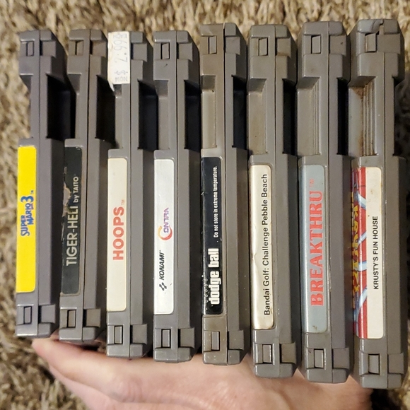 Vintage lot of 8 Nintendo games - Picture 2 of 10